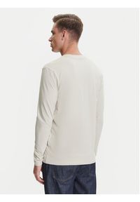 BOSS Longsleeve Tchark 50473286 Beżowy Regular Fit. Kolor: beżowy. Materiał: bawełna. Długość rękawa: długi rękaw #4
