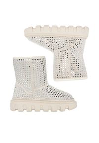 Eva Minge Śniegowce EO-NIKI-LT1748-1 Écru. Materiał: zamsz, skóra #3