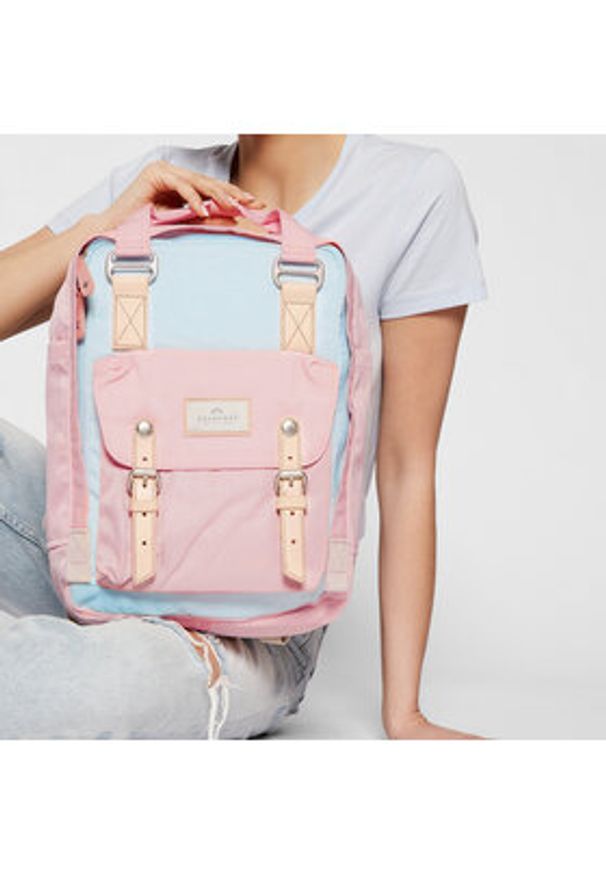 Doughnut Plecak D010-5991-F Kolorowy. Materiał: materiał. Wzór: kolorowy