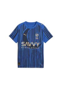 Puma - Młodzieżowa koszulka KIDSUPER × AL-HILAL SFC PUMA Blue Intense Club Navy. Kolor: niebieski