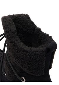 DeeZee Śniegowce HX22097-1 Czarny. Kolor: czarny. Materiał: materiał #3