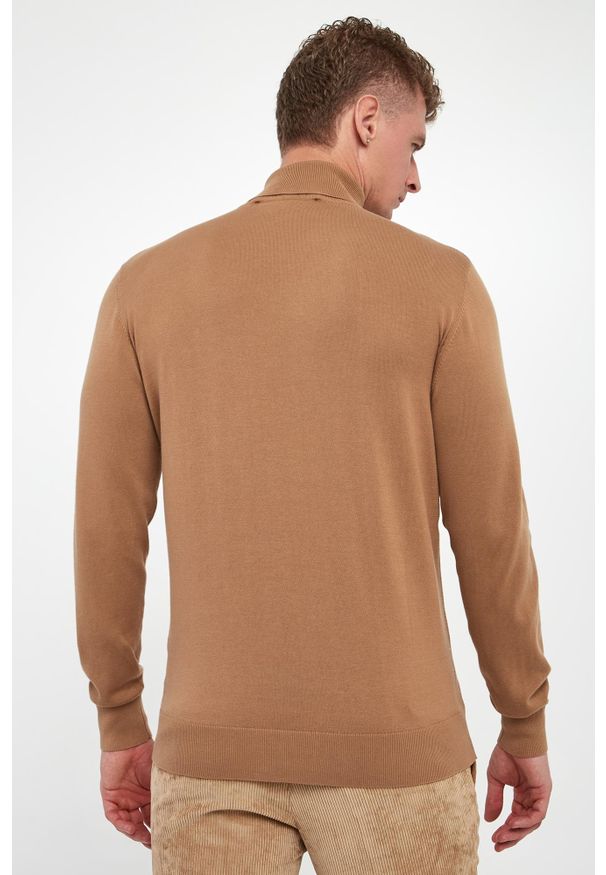 Karl Lagerfeld - Golf męski KARL LAGERFELD. Typ kołnierza: golf