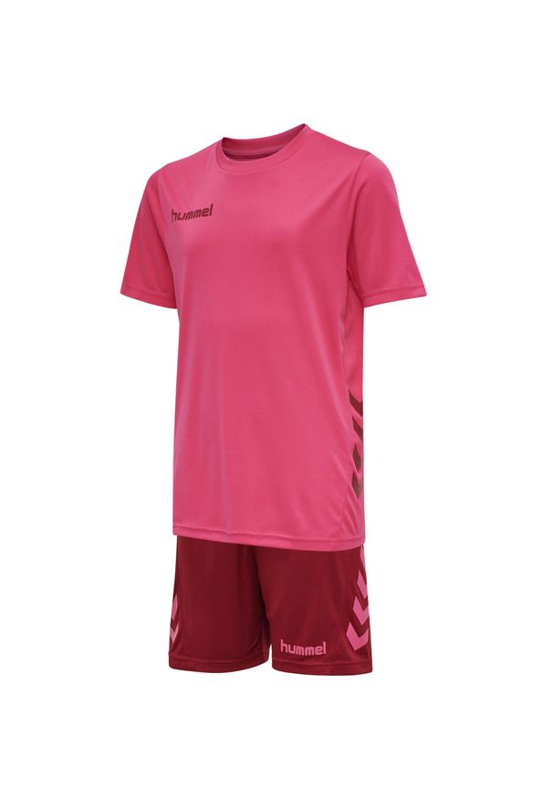 Zestaw dziecięcy Hummel hmlPROMO. Kolor: czerwony, wielokolorowy, różowy. Sport: fitness, piłka nożna