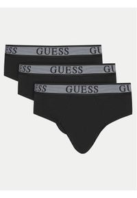 Guess Komplet 3 par slipów U5GG09 K6YW1 Czarny. Kolor: czarny. Materiał: bawełna