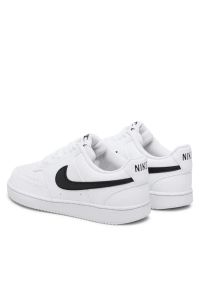 Nike COURT VISION LO BE Sneakersy męskie. Okazja: na co dzień, na spacer. Kolor: biały. Materiał: guma, syntetyk, skóra. Szerokość cholewki: normalna. Sezon: lato. Model: Nike Court. Sport: turystyka piesza #4