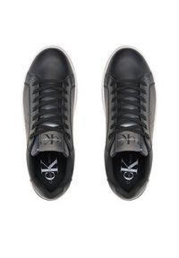 Calvin Klein Jeans Sneakersy Bold Platf Low Lace Lth Ml Mtl YW0YW01464 Czarny. Kolor: czarny. Materiał: skóra #6