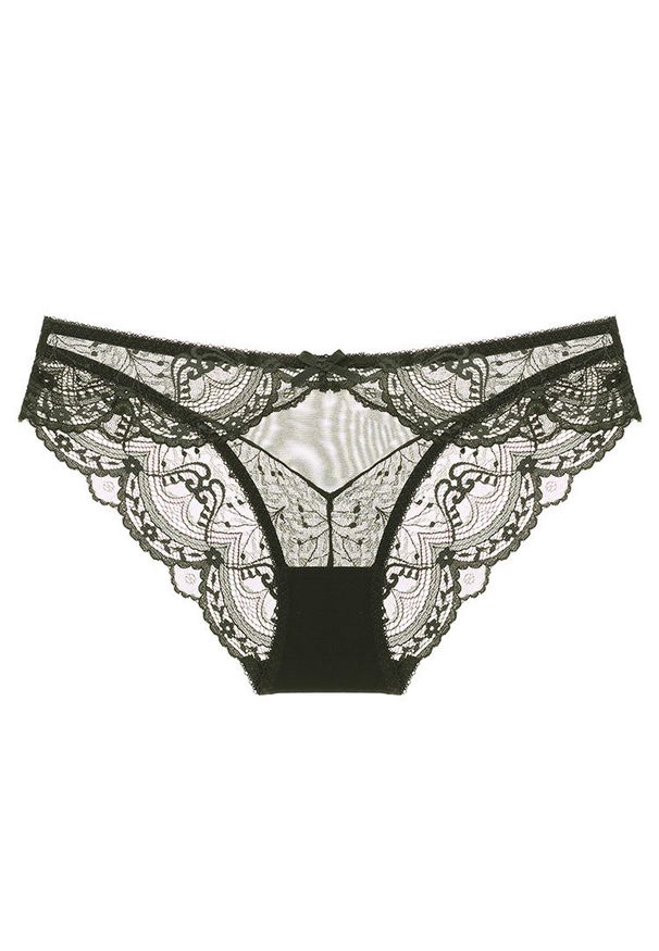 Intica - Figi koronkowe na co dzień i na wyjątkowe okazje Dubica. Kolor: zielony. Materiał: koronka. Wzór: koronka