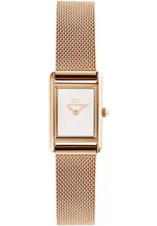 Zegarek Daniel Wellington Zegarek damski Daniel Wellington DW00100929 różowe złoto. Kolor: różowy, złoty, wielokolorowy