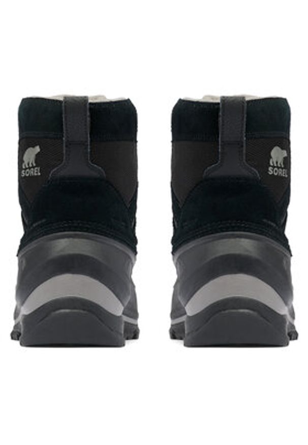 sorel - Sorel Śniegowce Buxton™ Lace Wp 2084901010 Czarny. Kolor: czarny. Materiał: zamsz, skóra
