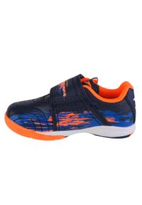 Buty halowe - halówki chłopięce, Joma Super Copa Jr 2203 IN. Kolor: żółty, pomarańczowy, wielokolorowy, niebieski