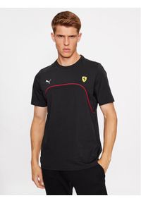 Puma T-Shirt Ferrari Race 620946 Czarny Regular Fit. Kolor: czarny. Materiał: bawełna #1
