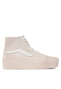 Vans Tenisówki Ua Sk8-Hi Tapered Stackform VN0A5JMKBXO1 Beżowy. Kolor: beżowy. Materiał: skóra