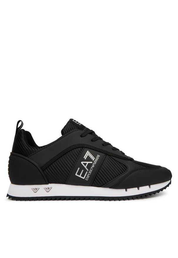 EA7 Emporio Armani Sneakersy 7X000337 AF18613 MZ210 Czarny. Kolor: czarny. Materiał: skóra
