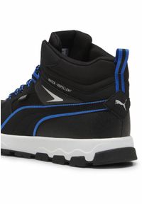 Buty do chodzenia dla dzieci Puma Evolve Trail Jr. Kolor: wielokolorowy, niebieski, czarny. Materiał: materiał, syntetyk. Szerokość cholewki: normalna. Sport: turystyka piesza