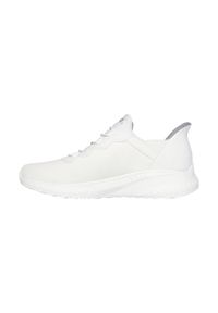 skechers - Buty męskie SKECHERS Slip-ins Bobs Squad Chaos Daily Hype. Kolor: biały