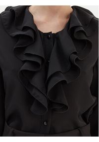 Rinascimento Koszula CFC0020157002 Czarny Regular Fit. Kolor: czarny. Materiał: syntetyk #2