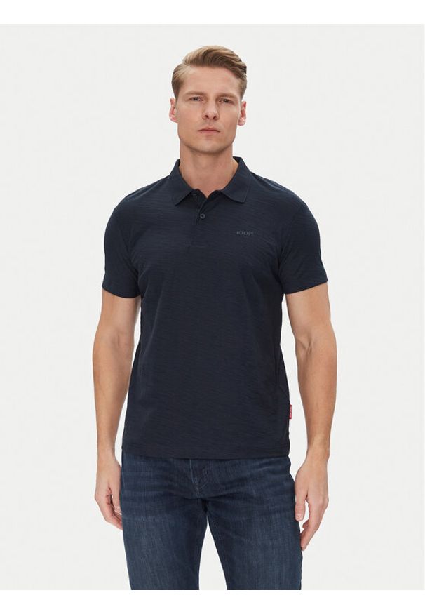 JOOP! Jeans Polo 15 JJJ-35Alonso 30045673 Granatowy Modern Fit. Typ kołnierza: polo. Kolor: niebieski. Materiał: bawełna