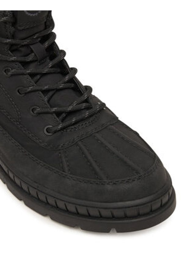 Bugatti Trapery 321-AGA34-5000 Czarny. Kolor: czarny. Materiał: skóra