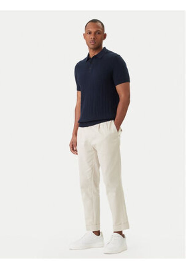 JOOP! Jeans Polo Colinor 30101603 Granatowy Regular Fit. Typ kołnierza: polo. Kolor: niebieski. Materiał: bawełna