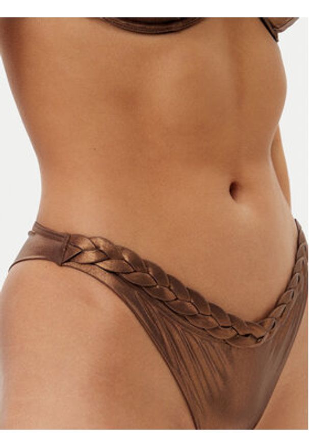 Chantelle Dół od bikini Shaman C16XG0 Brązowy. Kolor: brązowy. Materiał: syntetyk