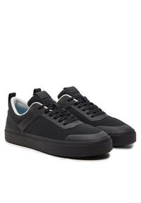 Calvin Klein Sneakersy Low Top Lace Up Knit HM0HM01488 Czarny. Kolor: czarny. Materiał: materiał #3