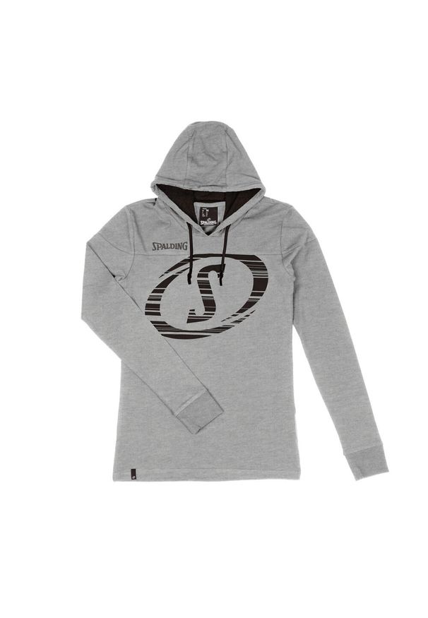 SPALDING - Sweatshirt bluza z kapturem dla kobiet Spalding Fast. Typ kołnierza: kaptur. Kolor: wielokolorowy, niebieski, szary, czarny