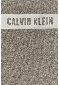 Calvin Klein Performance - Bluza bawełniana. Okazja: na co dzień. Kolor: szary. Materiał: bawełna. Długość rękawa: długi rękaw. Długość: długie. Styl: casual #5