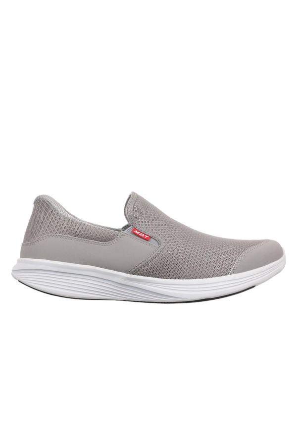 Sneakers kobiece MBT SF-Modena III Slip On. Zapięcie: bez zapięcia. Kolor: szary. Sport: turystyka piesza