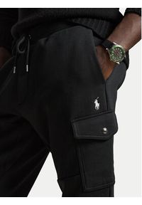 Polo Ralph Lauren Spodnie dresowe 710980340501 Czarny Regular Fit. Kolor: czarny. Materiał: syntetyk, bawełna #3