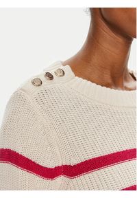 Morgan Sweter 241-MASHI Écru Regular Fit. Materiał: bawełna
