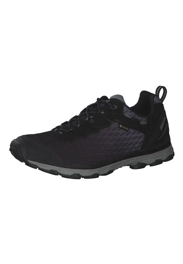 MEINDL - Buty sportowe męskie Meindl Activo Sport z membraną Gore-Tex. Kolor: czarny, szary, wielokolorowy. Technologia: Gore-Tex. Sport: turystyka piesza
