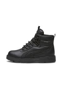 Buty Puma Desierto V3 Puretex, Dla obu płci. Okazja: na co dzień. Kolor: czarny. Materiał: skóra ekologiczna, materiał