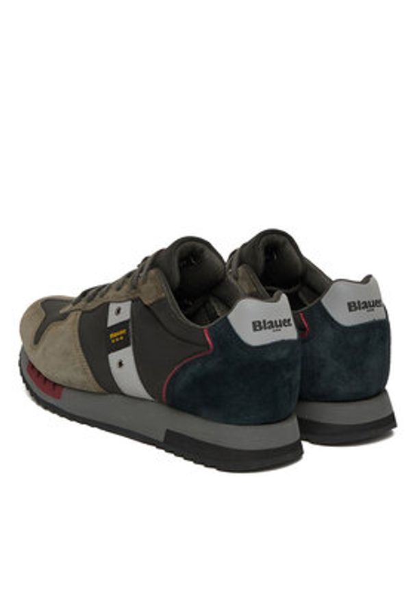 Blauer Sneakersy F5QUEENS01 Czarny. Kolor: czarny. Materiał: skóra, zamsz