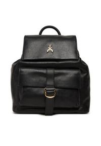 Patrizia Pepe Plecak 8B0285/L162-K103 Czarny. Kolor: czarny. Materiał: skóra #2