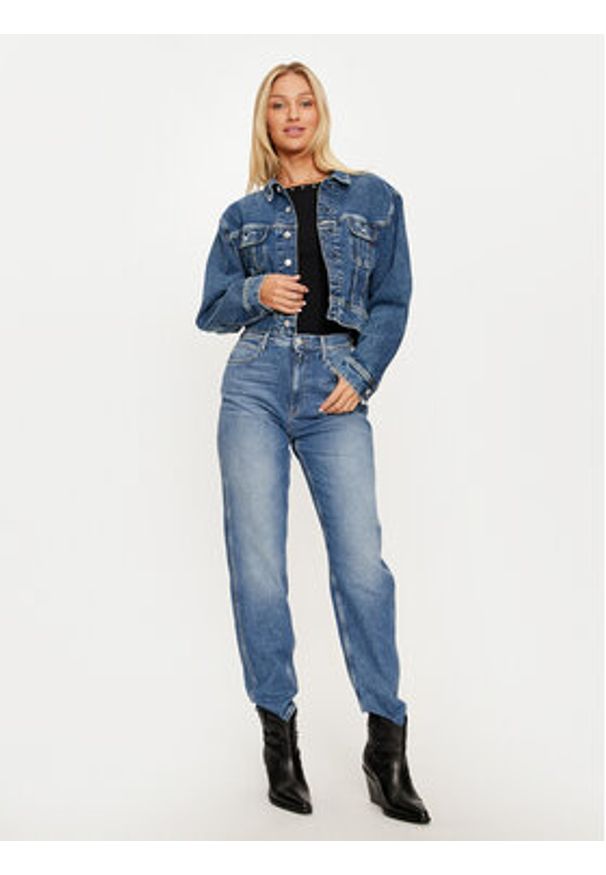 Replay - REPLAY Jeansy WB471 .000.773 745 Niebieski Boyfriend Fit. Kolor: niebieski