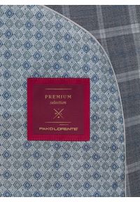 Pako Lorente - PAKO LORENTE – Szara marynarka garniturowa w kratę z wełną. Kolor: szary. Materiał: wełna. Styl: elegancki #3