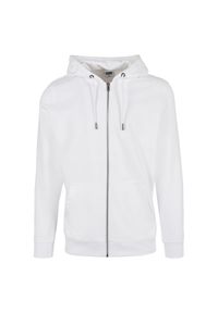 Bluza z kapturem Urban Classics basic terry zip. Typ kołnierza: kaptur. Kolor: czarny #1