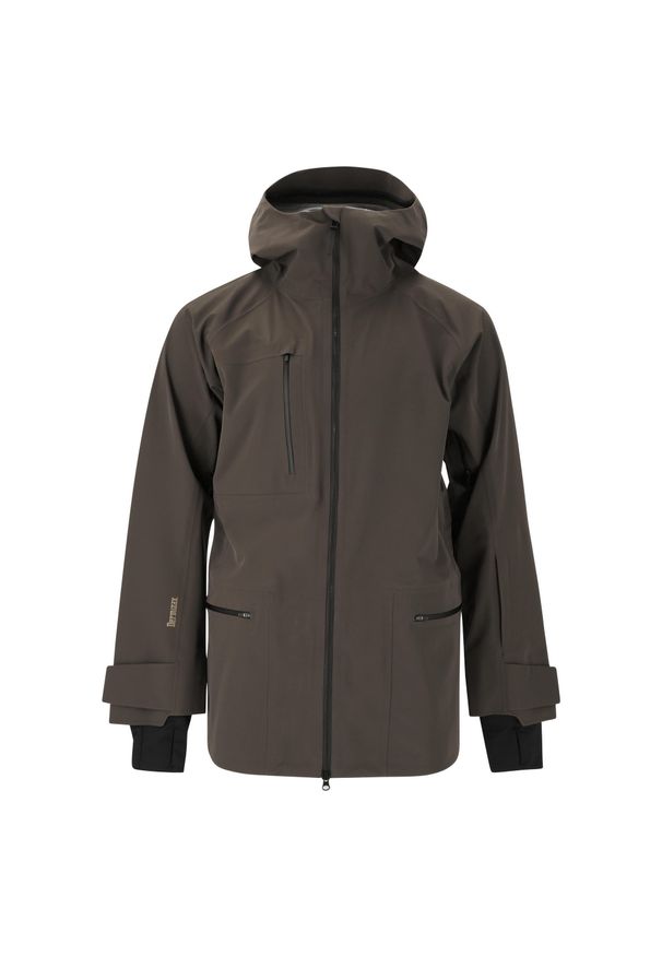 Kurtka narciarska SOS Lipno. Kolor: czarny, zielony, wielokolorowy. Sezon: zima. Sport: narciarstwo