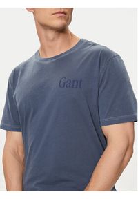 GANT - Gant T-Shirt Sunfaded 2013018 Niebieski Regular Fit. Kolor: niebieski. Materiał: bawełna #3