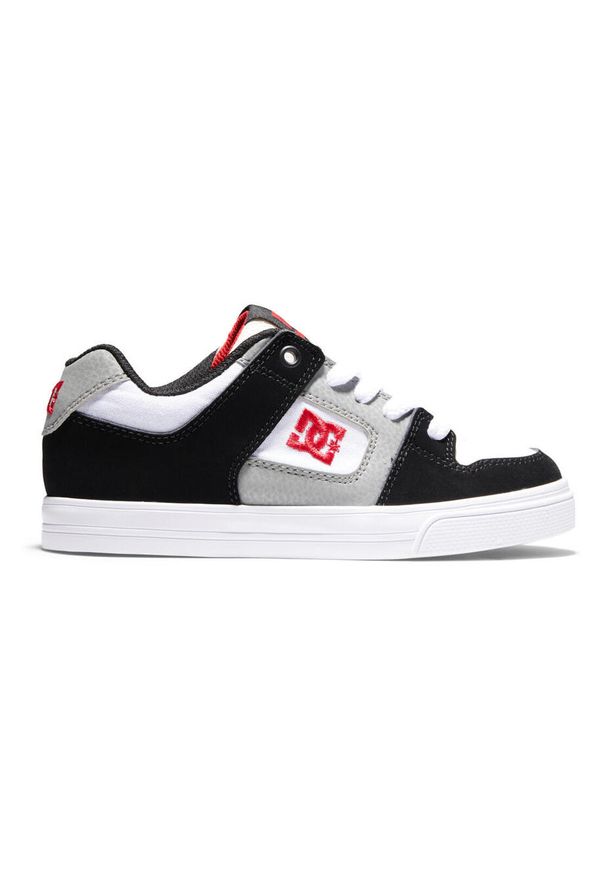 DC Shoes - Skórzane buty dla Dzieci PURE Biały. Okazja: na co dzień. Kolor: biały. Materiał: guma, skóra