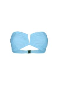 CAHA CAPO DUBAI - Niebieski top od bikini Aidy. Kolor: niebieski. Materiał: materiał #6