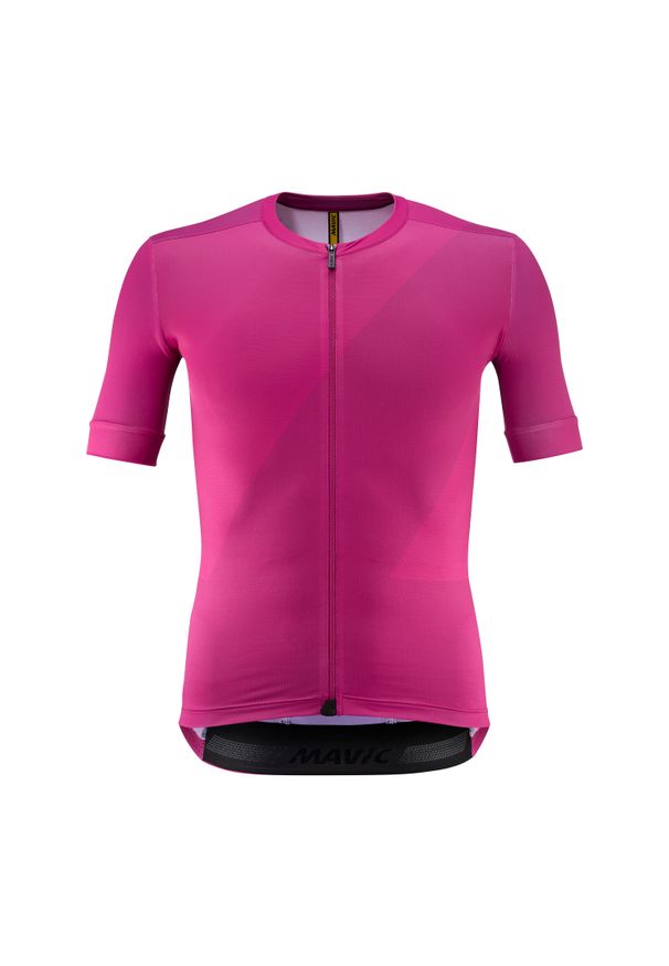 MAVIC - Koszulka Mavic Aksium Graphic. Kolor: różowy. Sport: kolarstwo