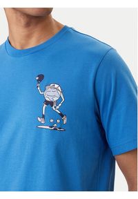 Adidas - adidas T-Shirt Earth Day Padel Graphic KB4907 Niebieski Regular Fit. Kolor: niebieski. Materiał: bawełna #4