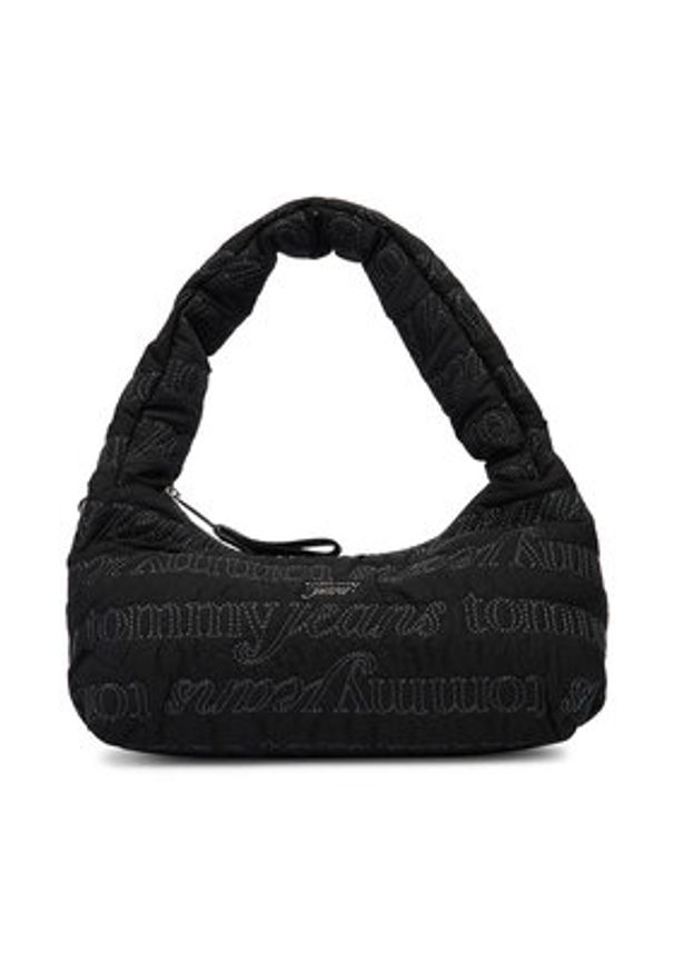 Tommy Jeans Torebka Tjw Icon Aop Shoulder Bag AW0AW18467 Czarny. Kolor: czarny
