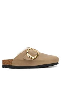 Klapki Birkenstock. Kolor: brązowy