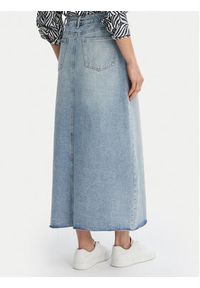 Vero Moda Spódnica jeansowa Wien 10341834 Niebieski Regular Fit. Kolor: niebieski. Materiał: bawełna #3