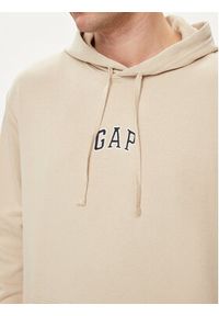 GAP - Gap Bluza 868455-03 Beżowy Regular Fit. Kolor: beżowy. Materiał: bawełna