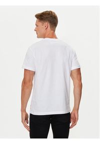 Versace Jeans Couture T-Shirt 76GAH6SW Biały Regular Fit. Kolor: biały. Materiał: bawełna #2