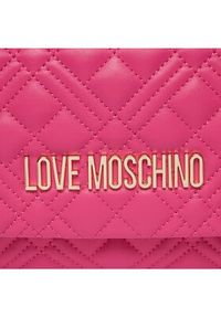 Love Moschino - LOVE MOSCHINO Torebka JC4097PP0HLA0604 Różowy. Kolor: różowy. Materiał: skórzane #3
