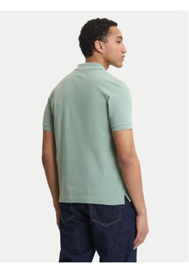 Guess Jeans Polo M4BP29 KCJV1 Zielony Regular Fit. Typ kołnierza: polo. Kolor: zielony. Materiał: bawełna